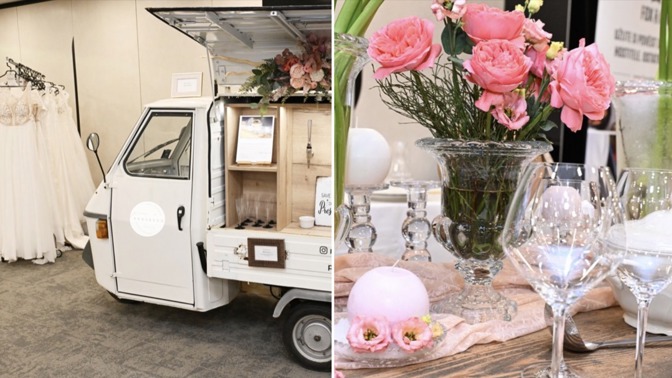 Svatební trendy 2024: Hitem v doplňcích budou pojízdné "bublinky", růžové pivoňky a udržitelnost