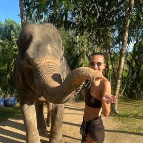 Michaela Buschová si užila dovolenou v Thajsku. 