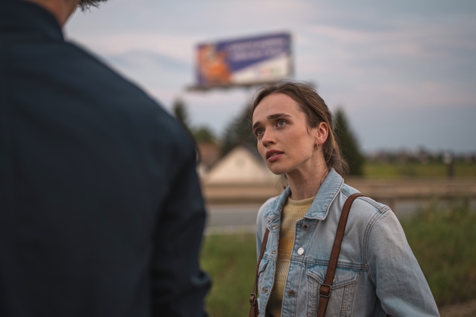 Herečka Alžběta Malá, představitelka Hany Vaňkové ze seriálu Smysl pro tumor.