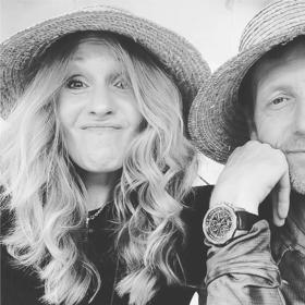 Tereza Pergnerová se svým partnerem Jiřím Chlebečkem. 