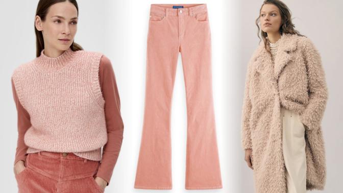 20 módních kousků v barvě roku 2024: Odstín Peach Fuzz sluší kožešinám, kalhotám i trendy doplňkům 