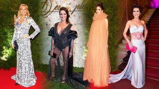 Plesové přešlapy českých hvězd: Kynychová v průhledné róbě, Borhyová v cibuláku, Doleželová mimo trendy
