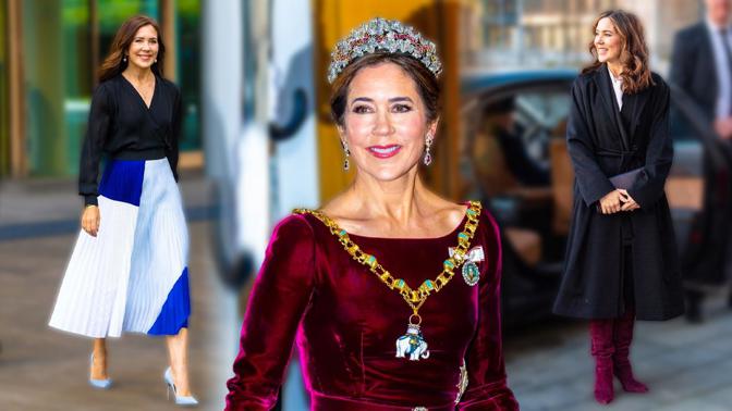 Nové dánské královně Mary přezdívají Kate z Kodaně: Miluje kalhotové kostýmky a jedny dokonalé sametové šaty