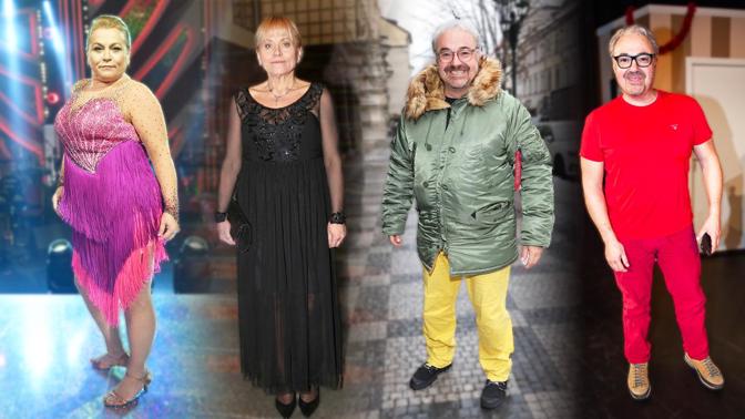 Největší váhové proměny českých hvězd:  Pavla Tomicová zhubla na prahu šedesátky, Martin Zounar dal dolů skoro 30 kilo