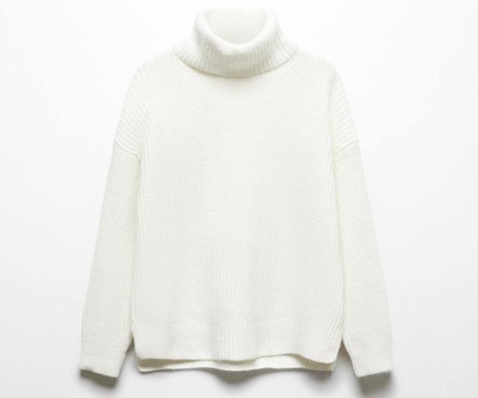 Svetr s rolákem Mango, 899 Kč