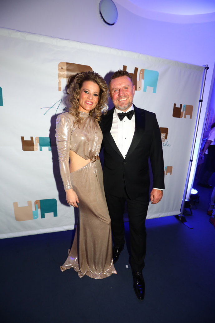 Zakladatelka Nadace Anežka, zpěvačka Michaela Štiková, se svým manželem Jiřím Štikou.