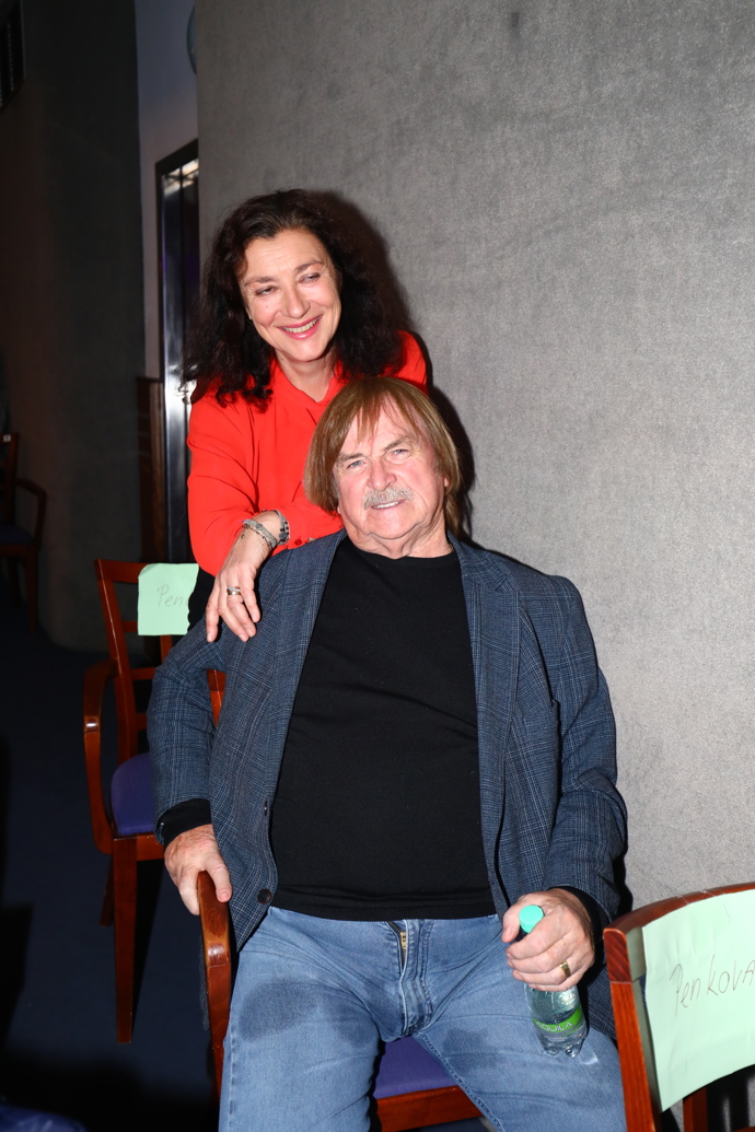 Na všechno dohlížel skladatel Karel Vágner se svou manželkou Katinou.