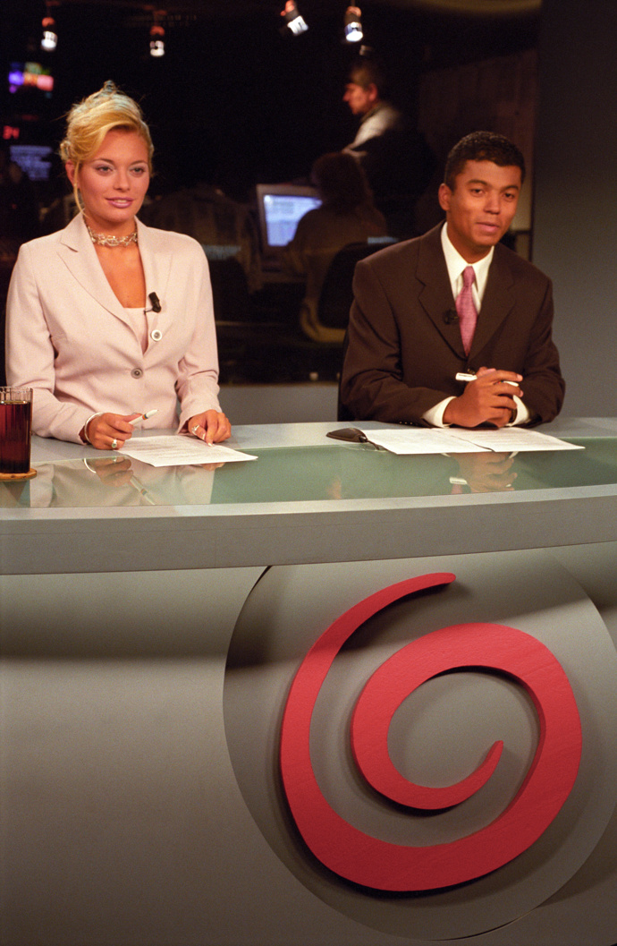 Takhle si Lucii Borhyovou pamatujeme v jejích začátcích na televizní obrazovce. 