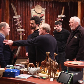 Z prvního natáčecího dne seriálu Zoo.