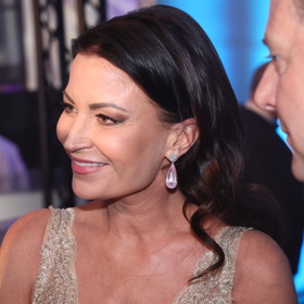 Gabriela Partyšová vsadila také na výrazné šperky.