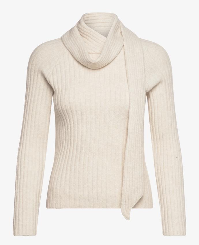 Svetr s přinechanou šálou, YAS, 899 Kč