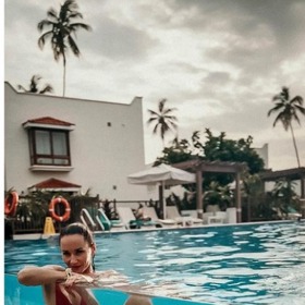 Sandra Nováková odletěla na Zanzibar. 