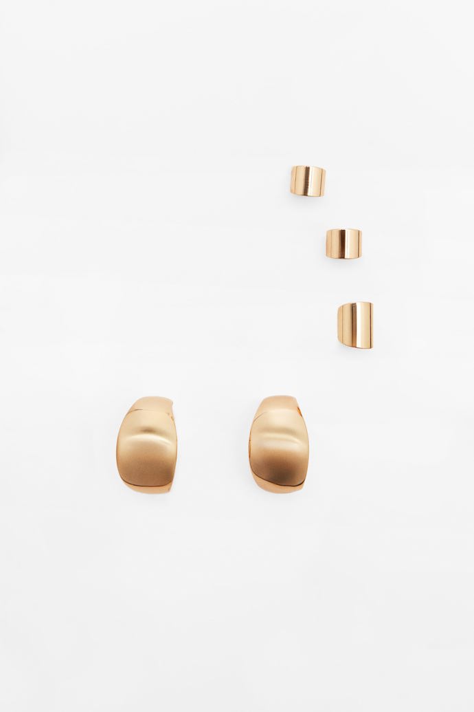 Sada náušnic včetně Ear cuffs, Zara, 399 Kč