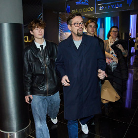 Jan Dolanský přišel podpořit svou partnerku Lenku Vlasákovou.