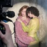 Darija Pavlovičová oblékla výrazný zeleno-žlutý model.