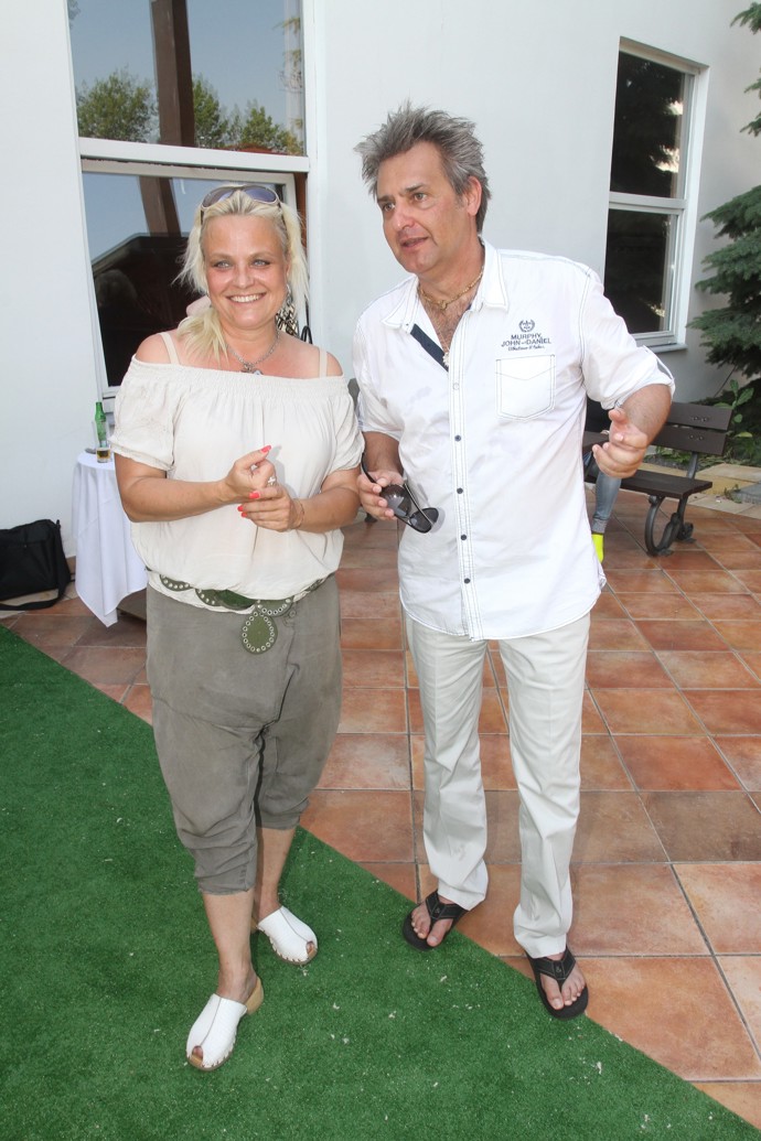 Markéta Mayerová a Slávek Boura v roce 2013.