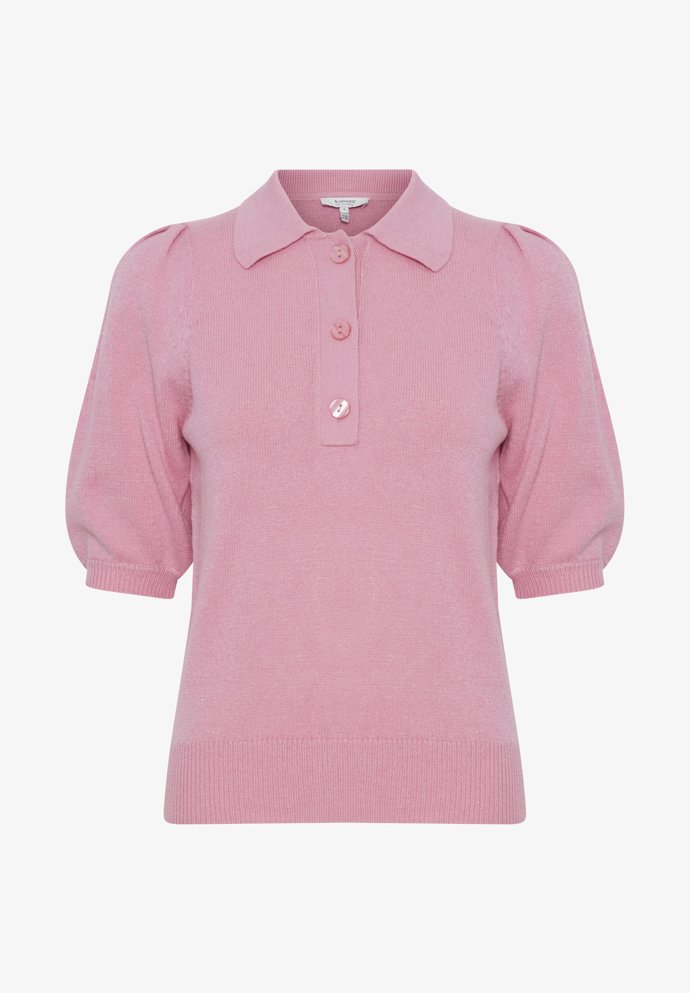 Polo tričko s výraznými rukávy, b.young, 770 Kč