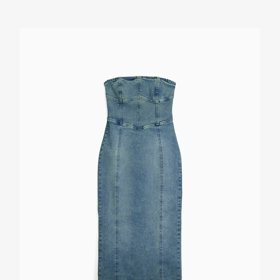 Korzetové šaty, Bershka, 549 Kč