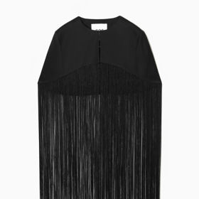 Kápě s dlouhými třásněmi, COS, 2 875 Kč