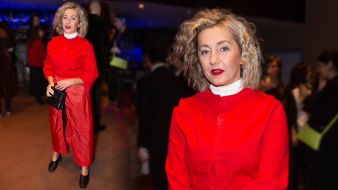 Ultramódní Vanda Hybnerová: Na Ceny filmové kritiky 2024 vynesla obávanou červeno-černou kombinaci