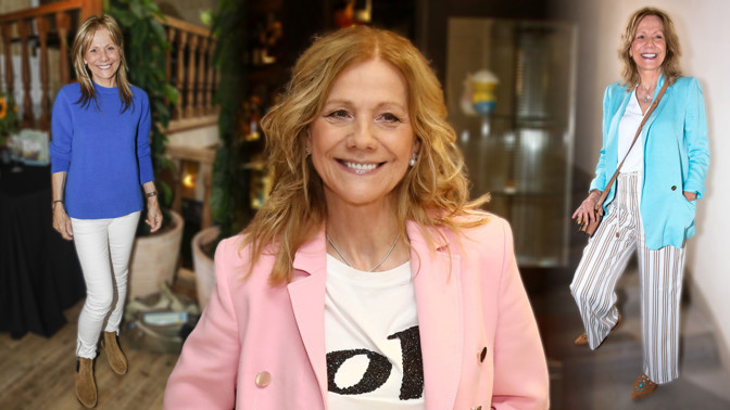 Móda 70+ podle Lenky Filipové: Z Paříže si přivezla styl, kterému vévodí skvěle padnoucí blejzr, džíny a světlé barvy