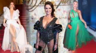 Neodpustitelné chyby celebrit na plese: Nevhodná délka, nahota, příliš vysoké rozparky a kabelka jak na brambory