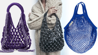 Retro nákup ze sámošky? Kdepak, znovuobjevená síťovka se stala hlavní trendy kabelkou nejen na letošní jaro