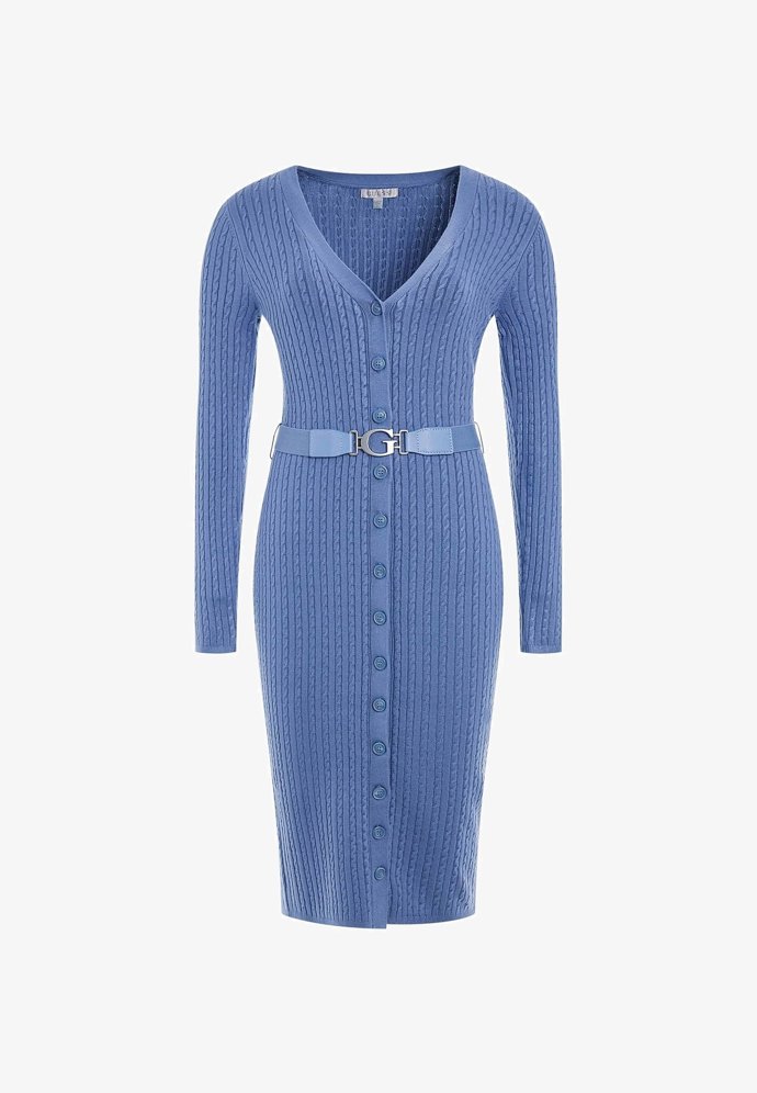 Úpletové šaty s páskem, Guess, 1 945 Kč