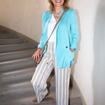 Oblíbené kousky neváhá Lenka Filipová využívat v mnoha osvědčených kombinacích.