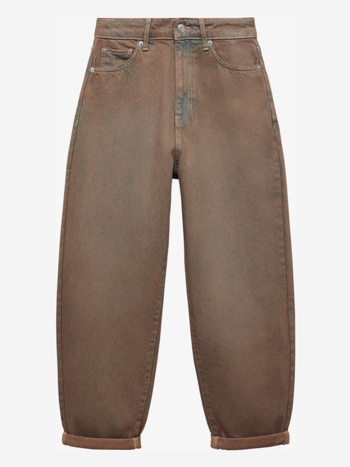 Barrel jeans, Mango, 899 Kč