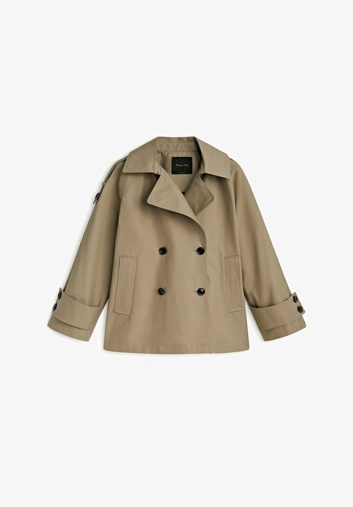 Krátký trenčkot, Massimo Dutti, 3 895 Kč