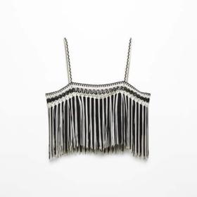 Háčkovaný top, Mango, 1 299 Kč