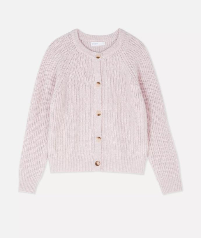 Růžový kardigan, Primark, 440 Kč