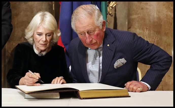 Camilla umí krále nejen uklidnit, ale také láskyplně popíchnout. Běda ale tomu, kdo by si z něj dělal legraci v její přítomnosti. On jí na oplátku toleruje bordelářství a upovídanost.