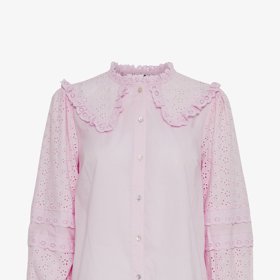 Růžová blůza s madeirou, Pulz, 1 970 Kč