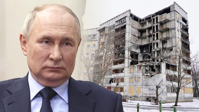 Vladimir Putin ničí Ukrajinu.