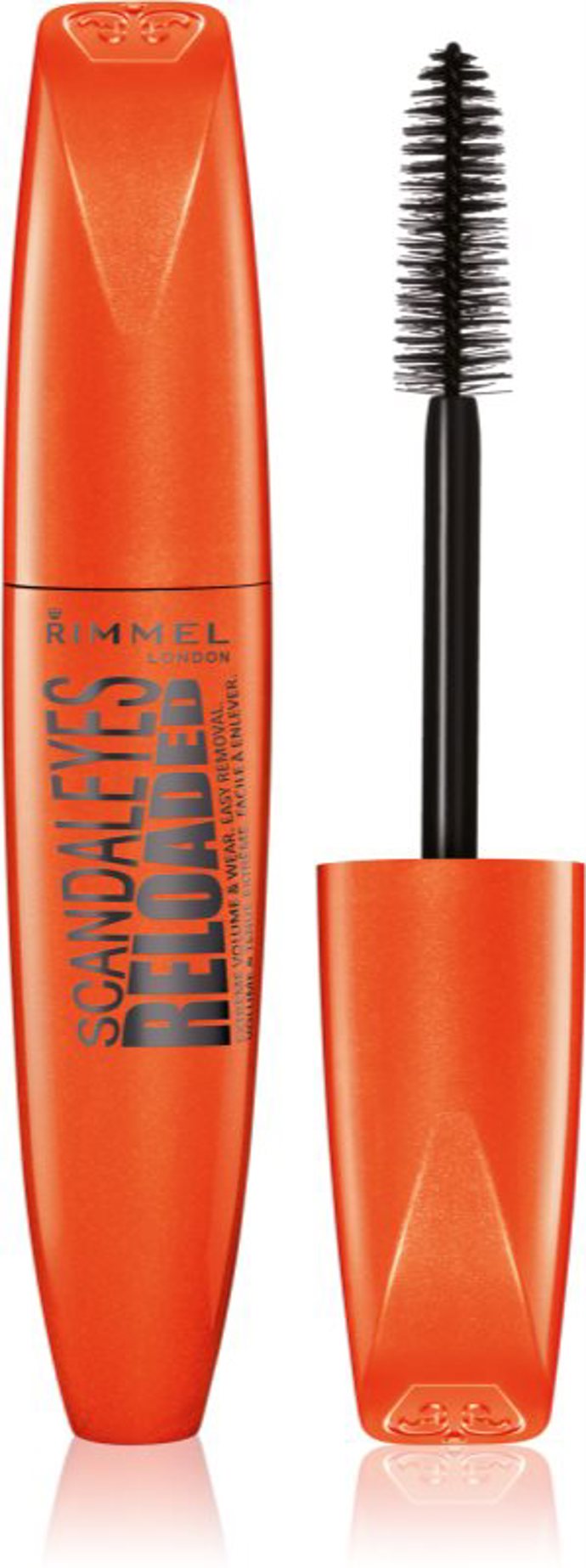 Řasenka Rimmel Scandal Eyes Reloaded podpoří objem. (89 Kč)