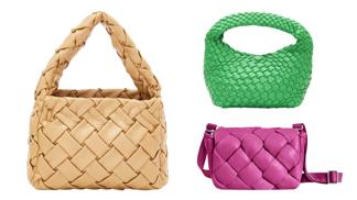 Trend jara 2024:  Výrazné proplétání zdobí kabelky, crossbody i tašky přes rameno všech tvarů a barev