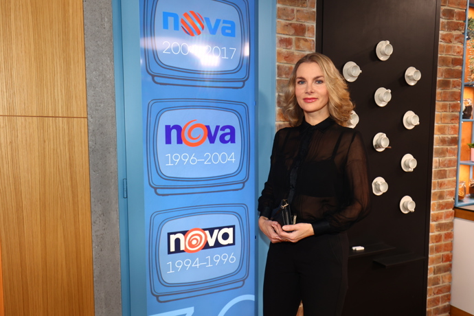 Karla Mráčková měla na starosti počasí.