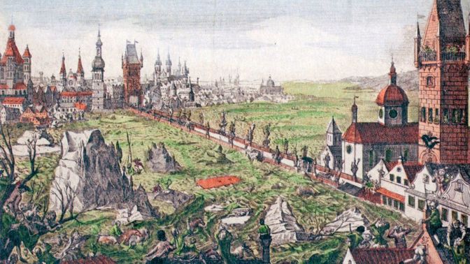 Karlův most, povodeň 1784