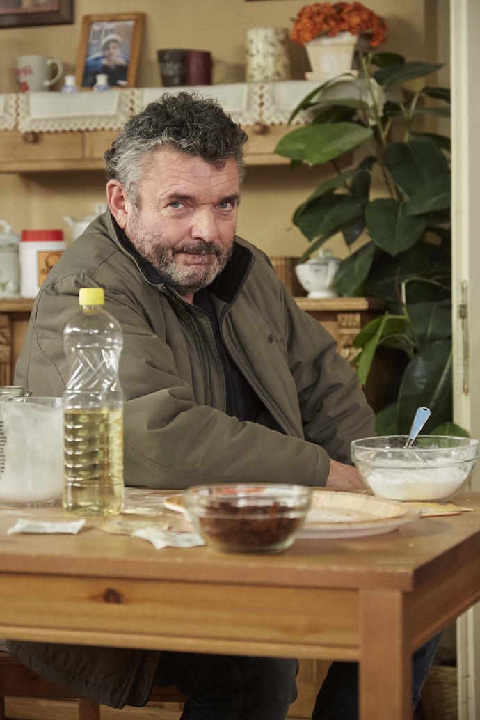 Miloš Knobloch (Jiří Štrébl) trávil se seriálovým Bedřichem Liškou hodně času. 