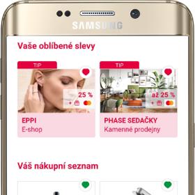 Slevy, které vás zaujaly, si můžete přidat mezi Oblíbené.