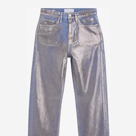 Široké džíny s metalickým nátěrem, Calvin Klein, 2 790 Kč