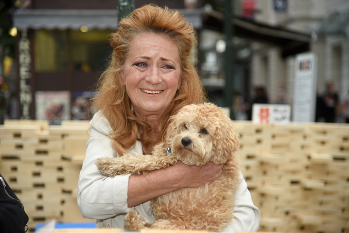 Simona Stašová je také velkou milovnicí zvířat.