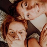 Herečka Anna Fixová se svým partnerem, hercem Denisem Šafaříkem.