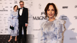 Vlasová proměna Jany Plodkové na Českých lvech: Tmavou hřívu zvýraznila róbou s efektem vlajících motýlích křídel