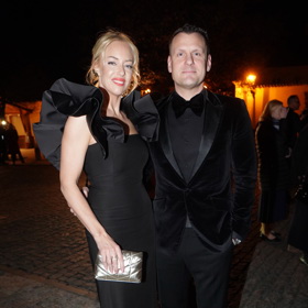 Zpěvačka Kate Matl se svým partnerem, podnikatelem Michalem Kovářem.