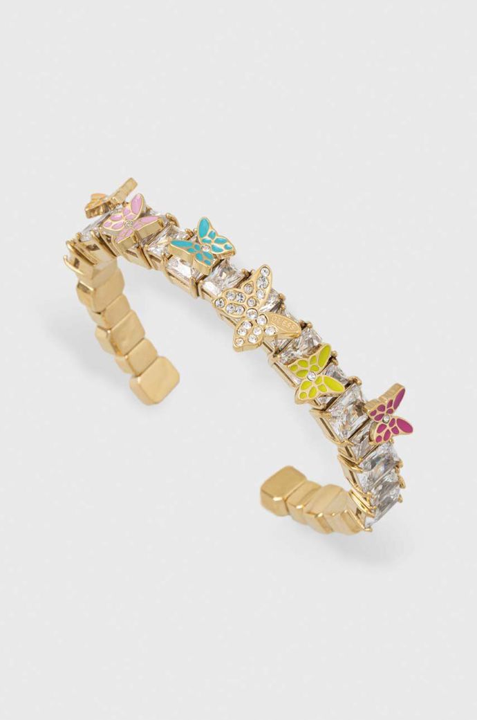 Neuzavřený náramek se štrasem, Guess, 3 099 Kč