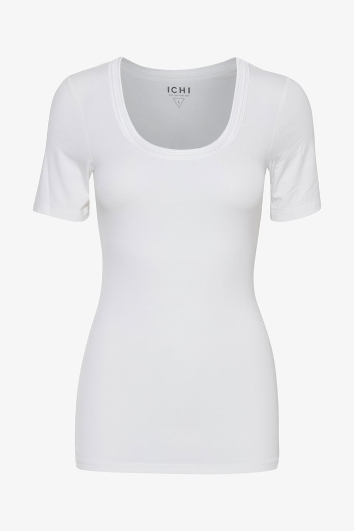 Jednoduché bílé tričko na tělo, Ichi, 480 Kč