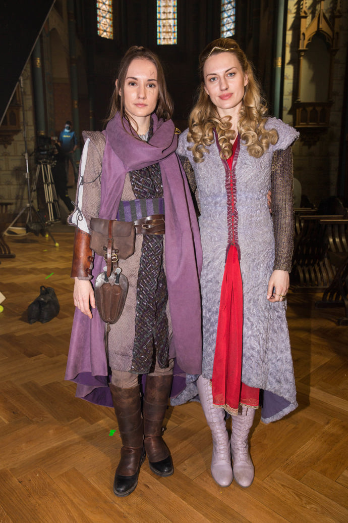 Natália Germáni v kostýmu z pohádky Princezna zakletá v čase.